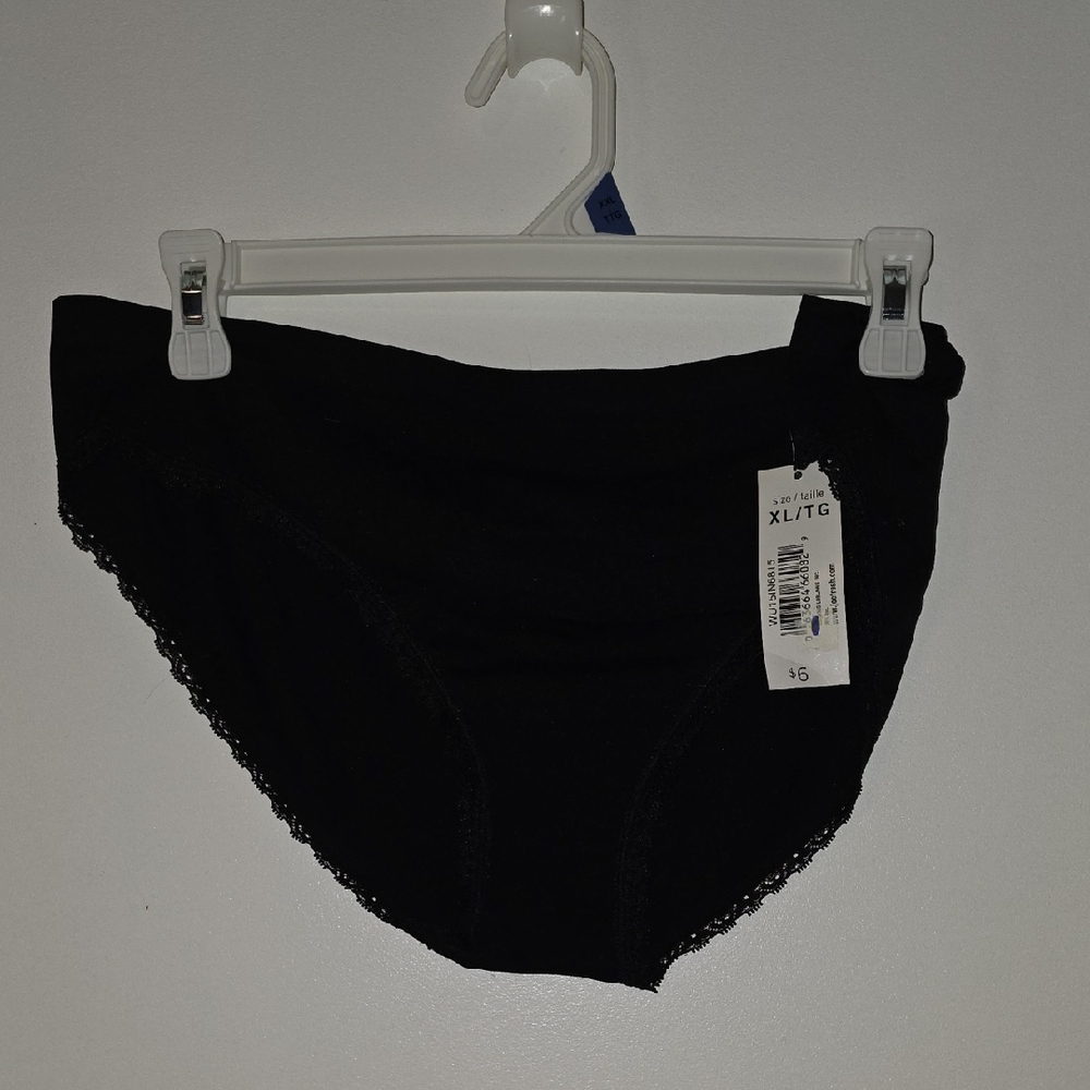 Joe Fresh Women's Black Lace Panties